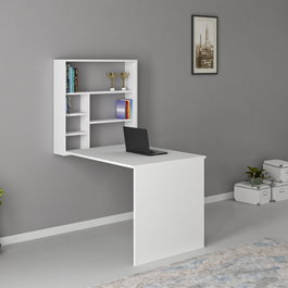 Hanah Home Sedir Escritorio de Estudio Blanco
